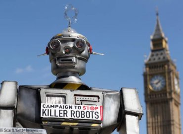robot campaña robots asesinos
