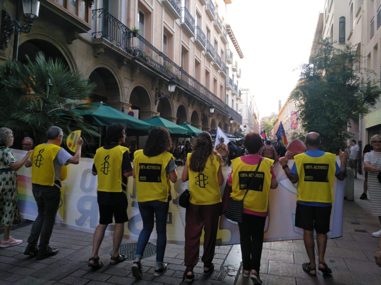 Manifestación Orgullo 2023 en La Rioja