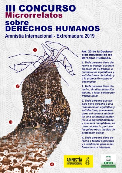 III Concurso microrelatos Amnistía Internacional Extremadura