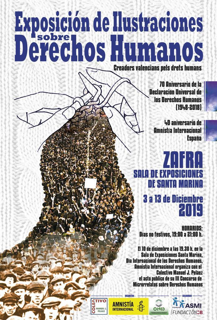 Exposición de ilustraciones sobre Derechos Humanos