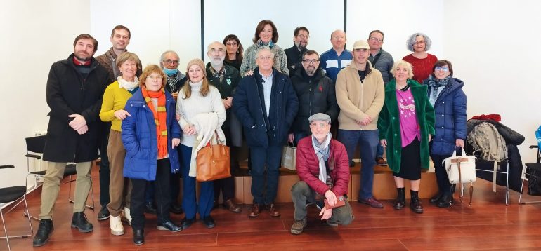 Foto de grupo al final de la asamblea de febrero de 2023