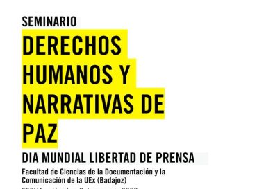 Aecos y Amnistía Internacional conmemoran el Día Mundial de la Libertad de Prensa con un acto público e internacionalista en Badajoz