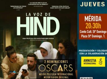 La voz de Hind, en Mérida