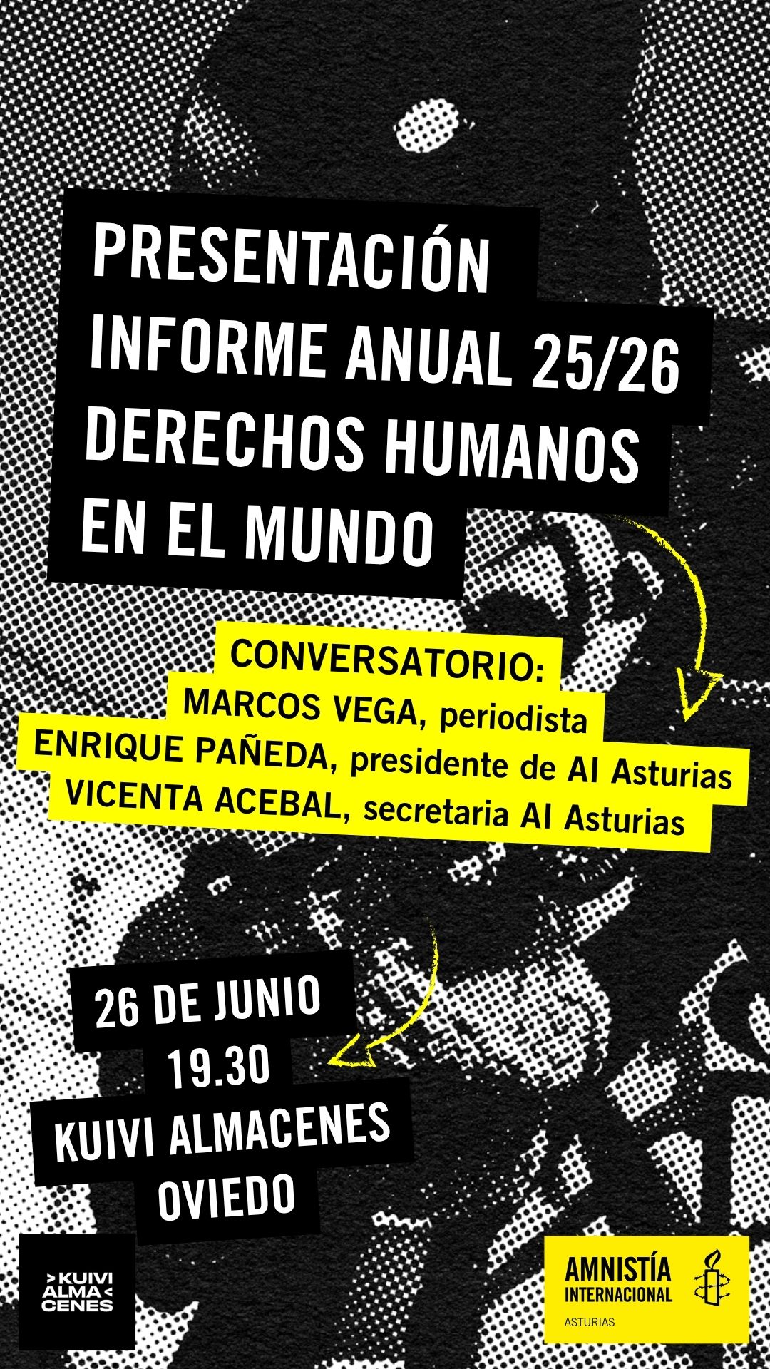 Presentación del Informe 2026 de Amnistía Internacional en Oviedo