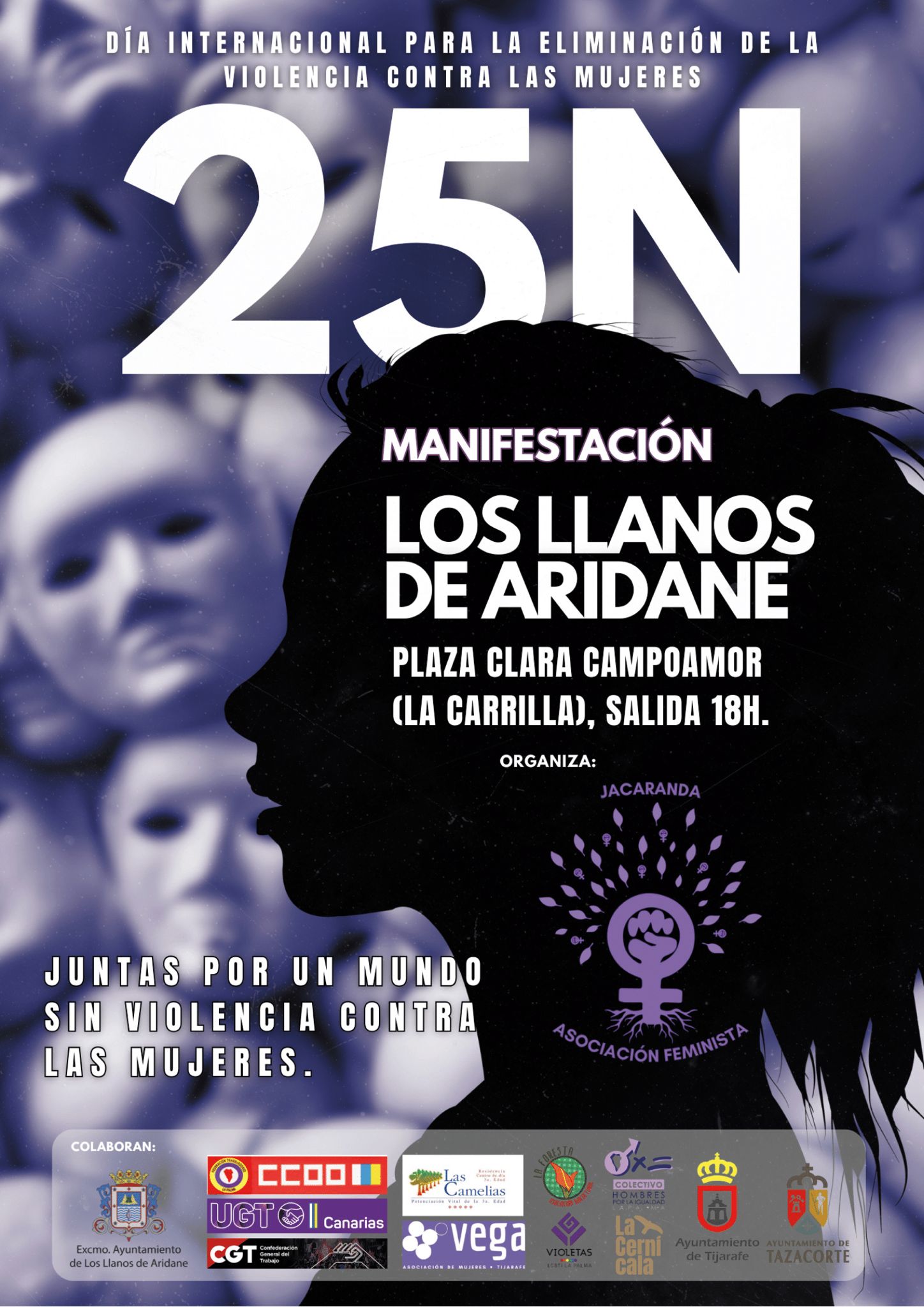 [Los Llanos de Aridane] Manifestación 25 N