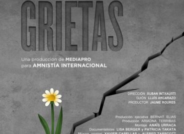 Projecció "Grietas" a Vilanova i la Geltrú