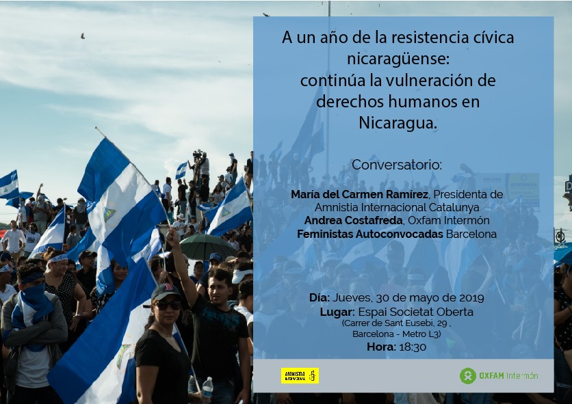 Xerrada 'Vulneració de drets humans a Nicaragua'