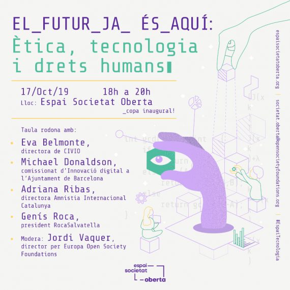 Xerrada “El futur ja és aquí: ètica, tecnologia i drets humans”