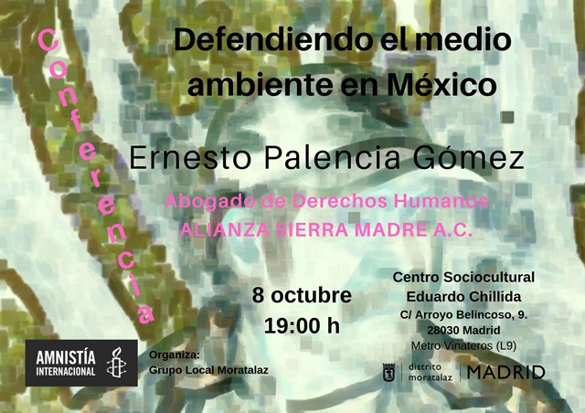 🎤 [Madrid] Defendiendo el medioambiente en México
