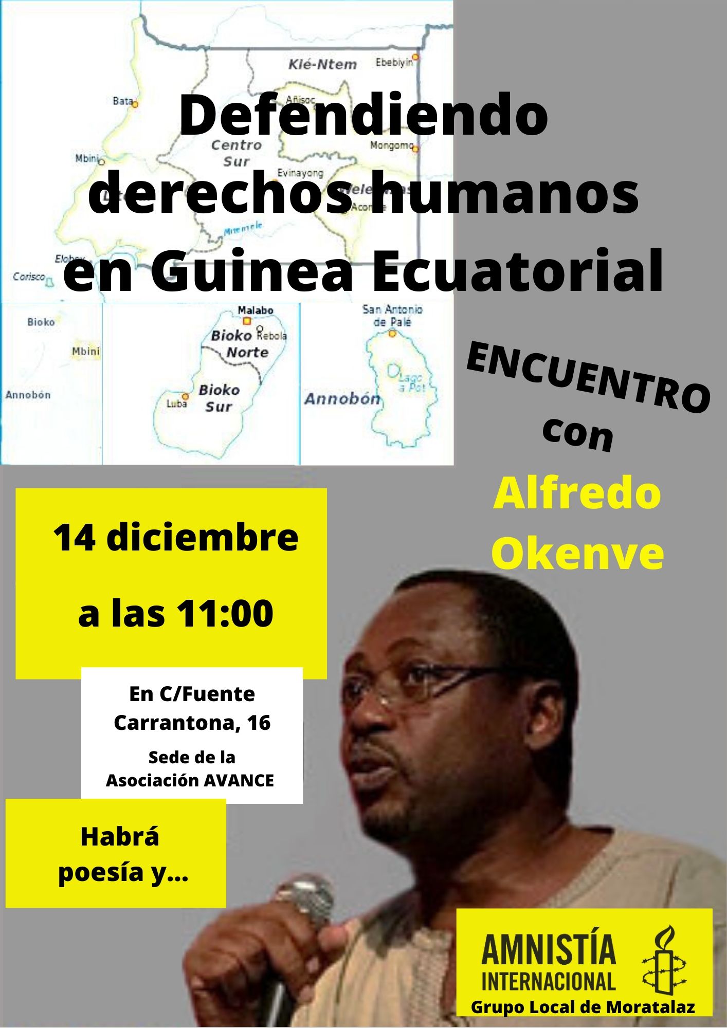 📣[Madrid-Moratalaz] Defendiendo derechos en Guinea Ecuatorial