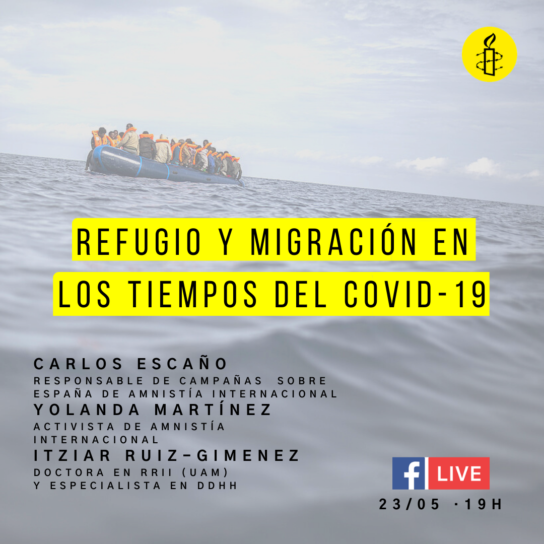 📣 [Madrid] Refugio y Migración en los tiempos del Covid-19