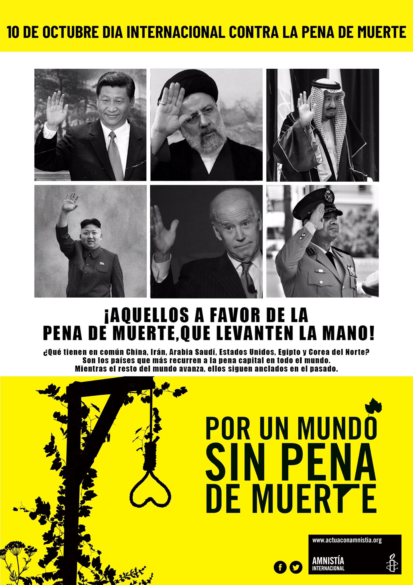 [Madrid] En conmemoración del Día Internacional Contra la Pena de Muerte