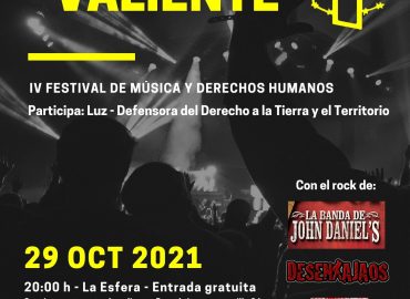 [Alcobendas] IV Festival VALIENTE. Rock y Derechos Humanos