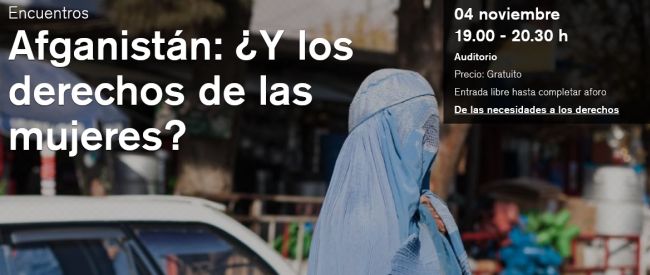 [Madrid] Afganistan, ¿y los derechos de las mujeres?