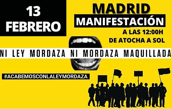 [Madrid] Acabemos con la Ley Mordaza