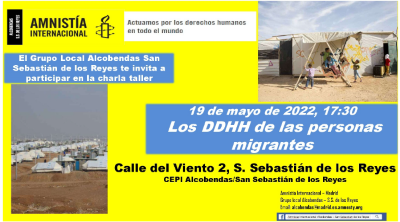 [San Sebastián de los Reyes] Los derechos humanos de las personas migrantes