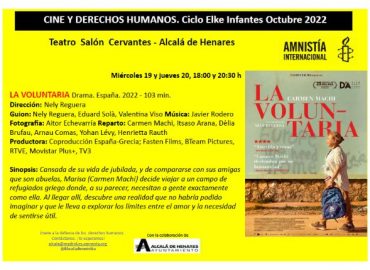 [Alcalá de Henares] ¡Estamos de vuelta! Cine y Derechos humanos