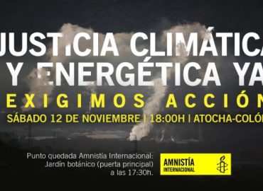 [Madrid] Justicia climática y energética: exigimos acción