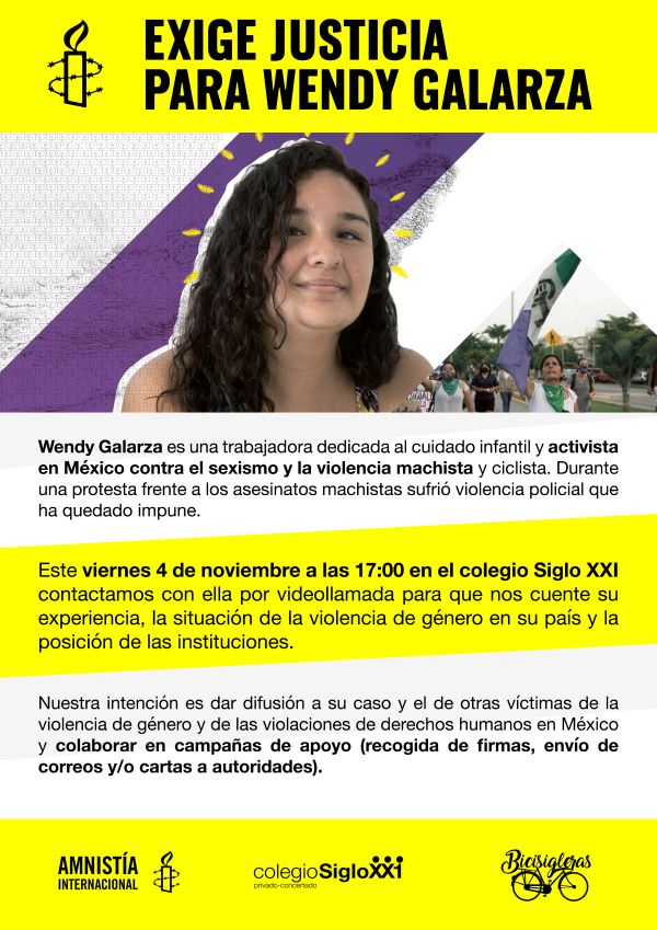 [Madrid-Moratalaz] Wendy Galarza: En primera persona