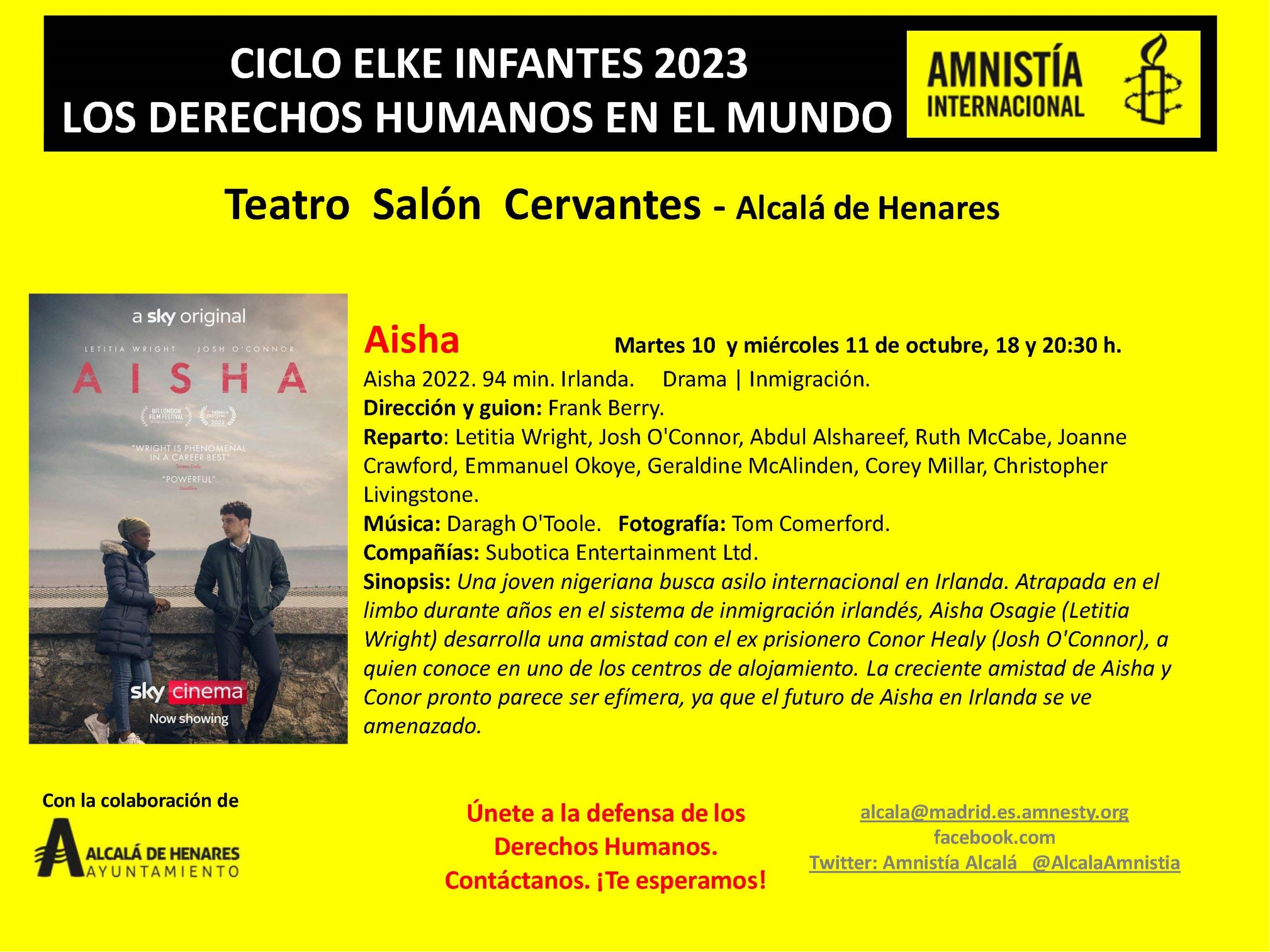 [Alcalá de Henares] Ciclo de Cine y Derechos Humanos "Elke Infantes"