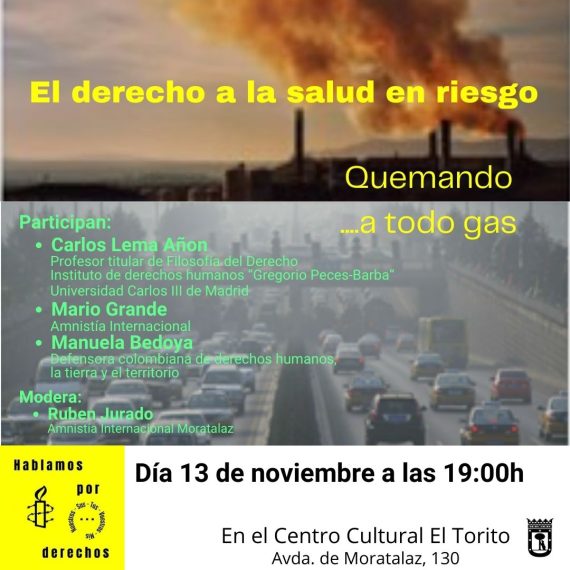 [Madrid-Moratalaz] Salud y cambio Climático