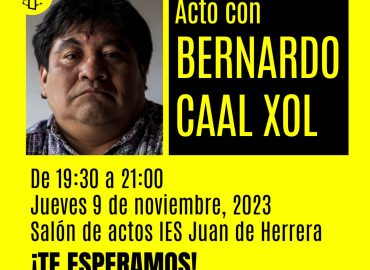 [San Lorenzo del Escorial] Encuentro con Bernardo Caal