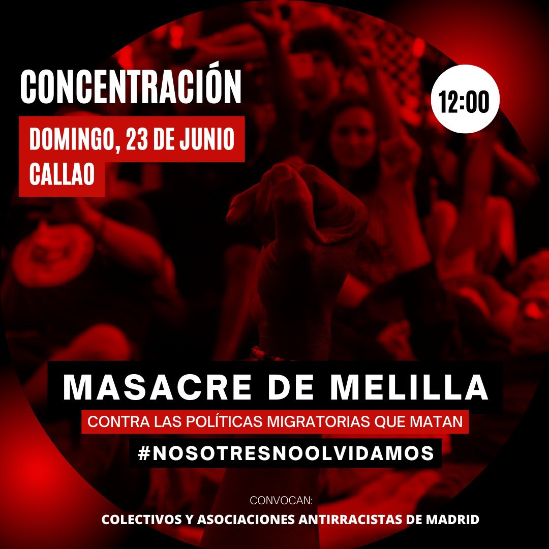 [Madrid] #MelillaNuncaMás