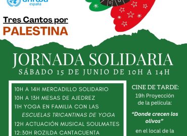 [Tres Cantos] Jornada solidaria con Palestina