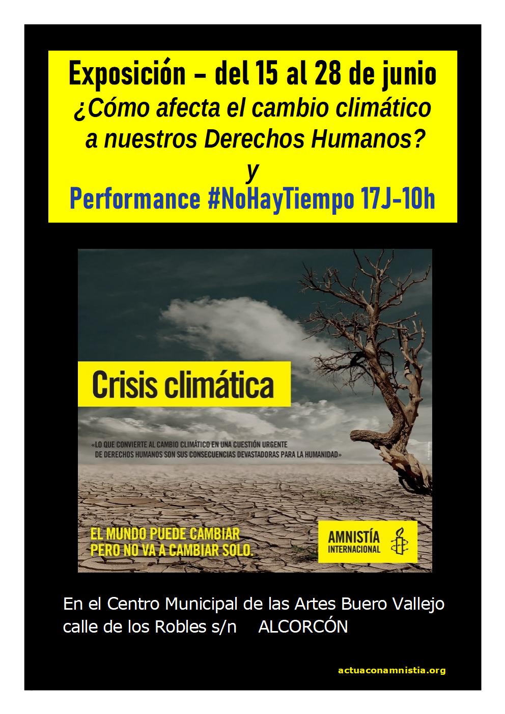 [Alcorcón]  Crisis Climática y Derechos Humanos