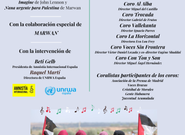 [Madrid] Nuestras voces por Gaza