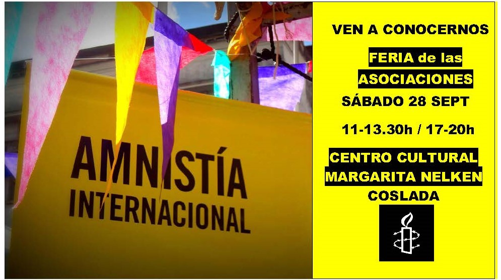 [Coslada] Estamos en la Feria de las Asociaciones.