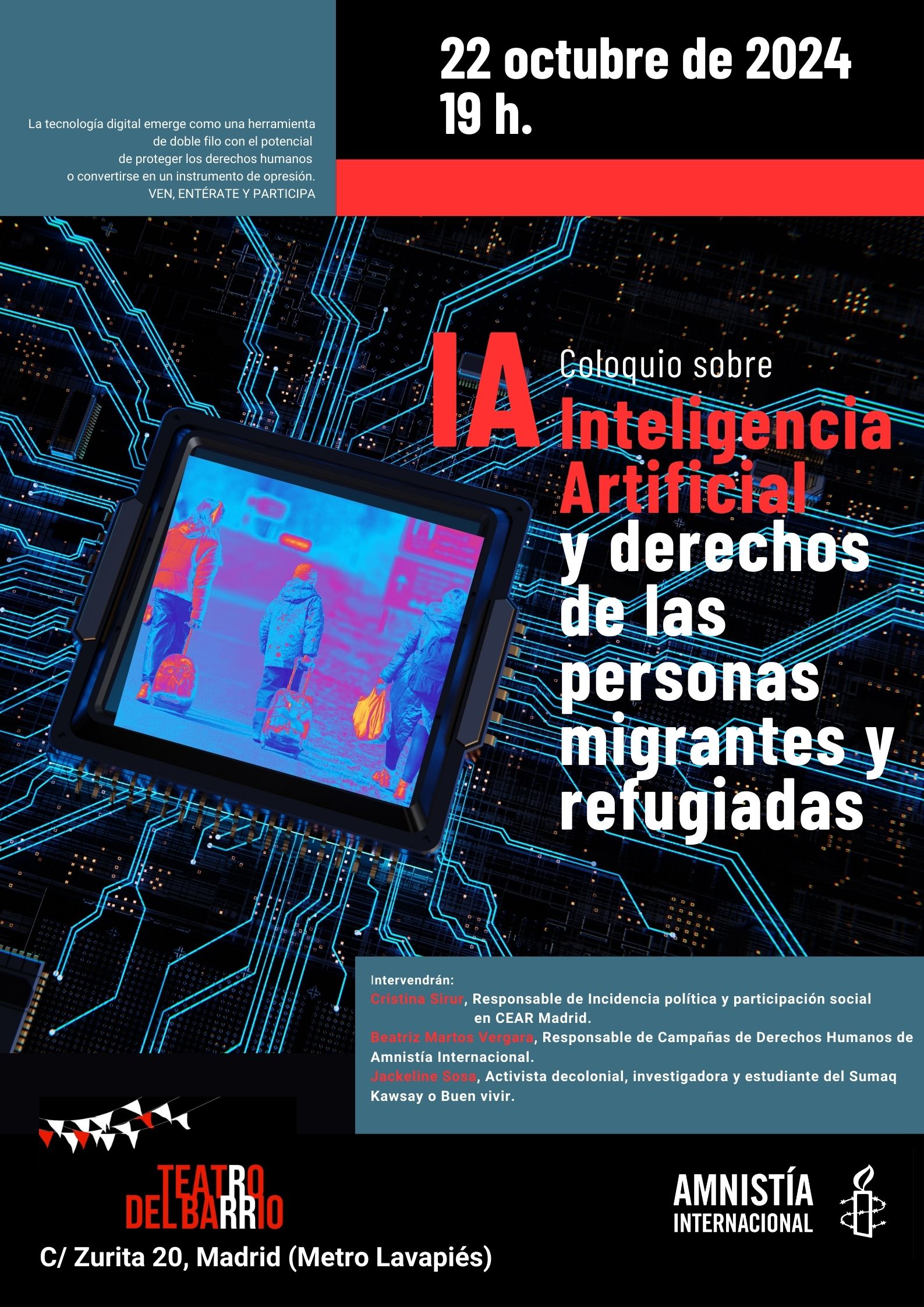 [Madrid] IA vs AI - Inteligencia artificial y derechos humanos