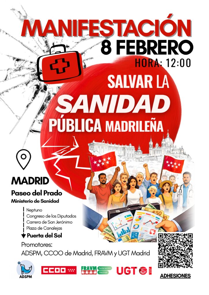 [Madrid] Por el derecho a la sanidad