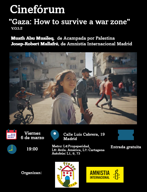 [Madrid] Sobrevivir en una zona de guerra