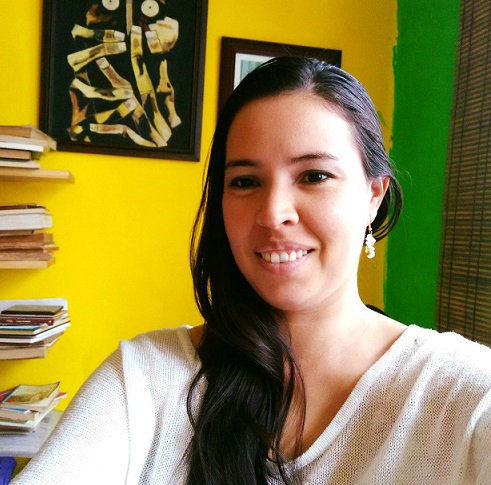 Visita de Erika Vélez, defensora de los Derechos Humanos en Colombia