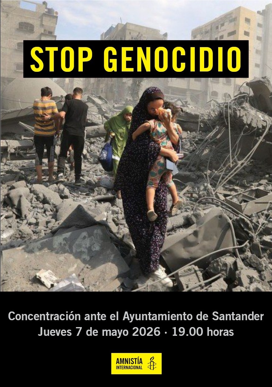 Ante la injusticia en Gaza , seguimos en la calle