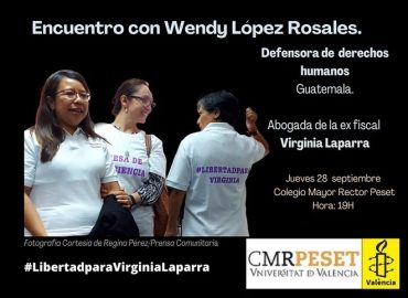 Guatemala: Mesa Redonda “Libertad para Virginia Laparra”