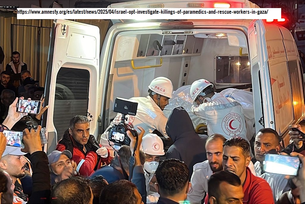 SOBRE LOS CONTINUADOS ATAQUES CONTRA PERSONAL SANITARIO, LOS CENTROS MÉDICOS Y EL PERSONAL DE PRIMERA INTERVENCIÓN EN EL LÍBANO