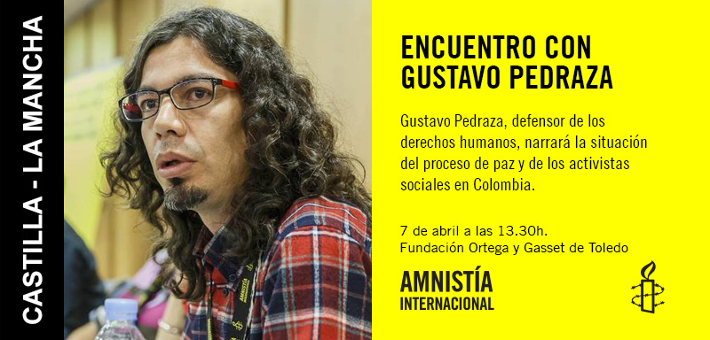 Encuentro con Gustavo Pedraza