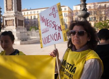 Manifestación para la "Eliminación de la violencia contra la mujer" en Málaga