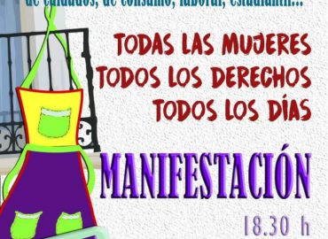 Granada - Participación en la manifestación del día de la mujer