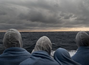 Migrants looking to Italy