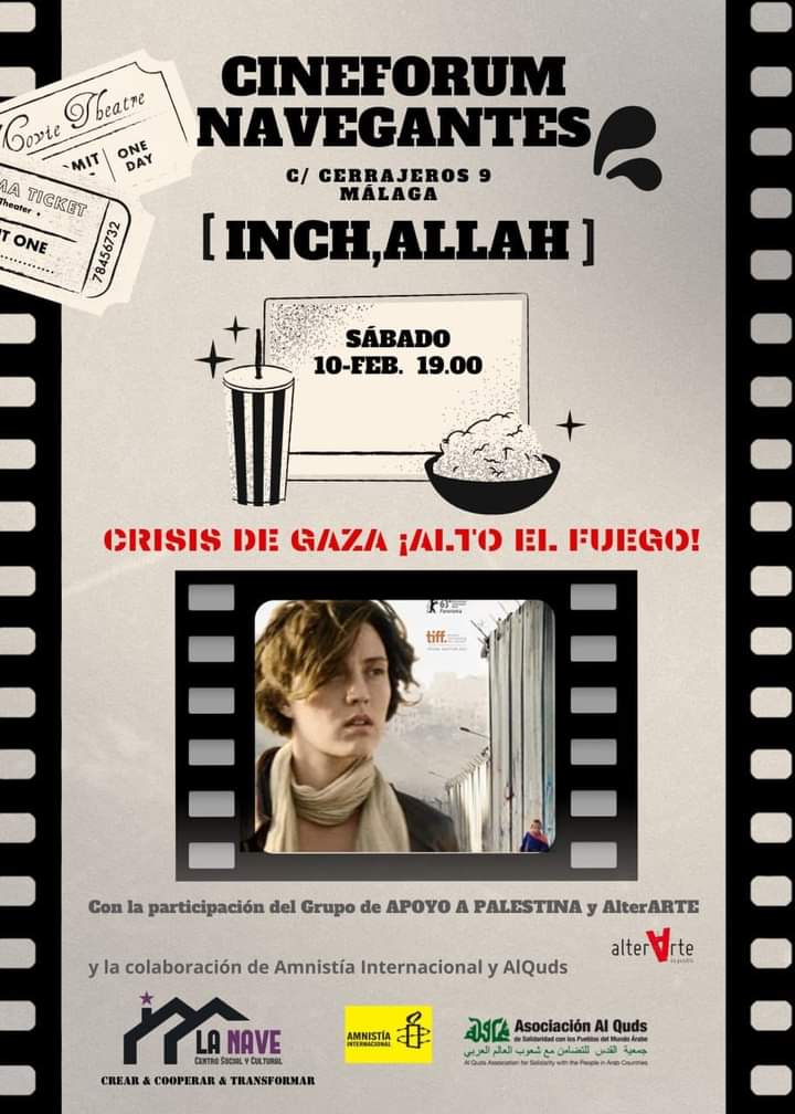 Proyección de Inch'Allah - Amnistía Internacional Málaga